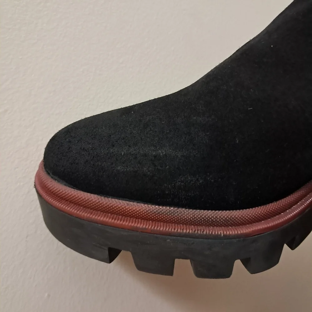 Antonio de Faria Black Suede Chelsea Boots – EU 39 / US 8 – Portugal Made - Picture 2 of 16